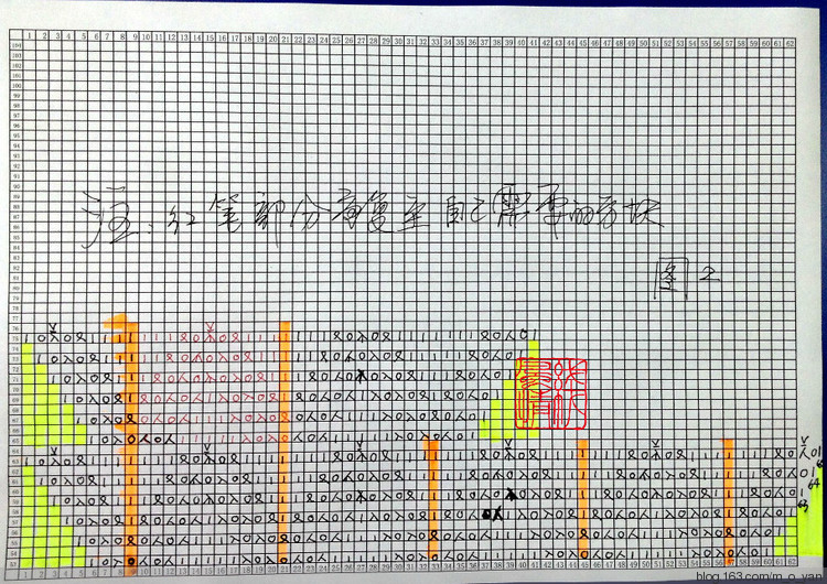 鉆石披肩--2014-10-8圖解來也 - 云淡風輕 - 子衿精致手編