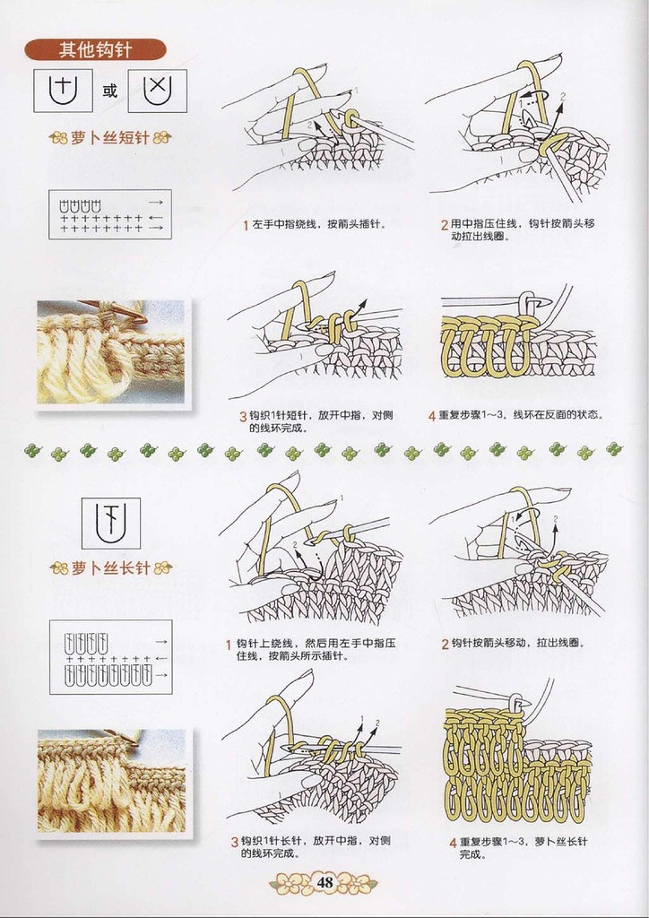 鉤針編織符號(hào)詳解 - 紫蘇 - 紫蘇的博客