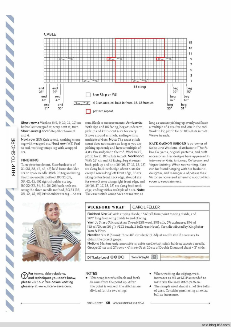 INTERWEAVE KNITS -- SPRING 2017 - 編織幸福 - 編織幸福的博客