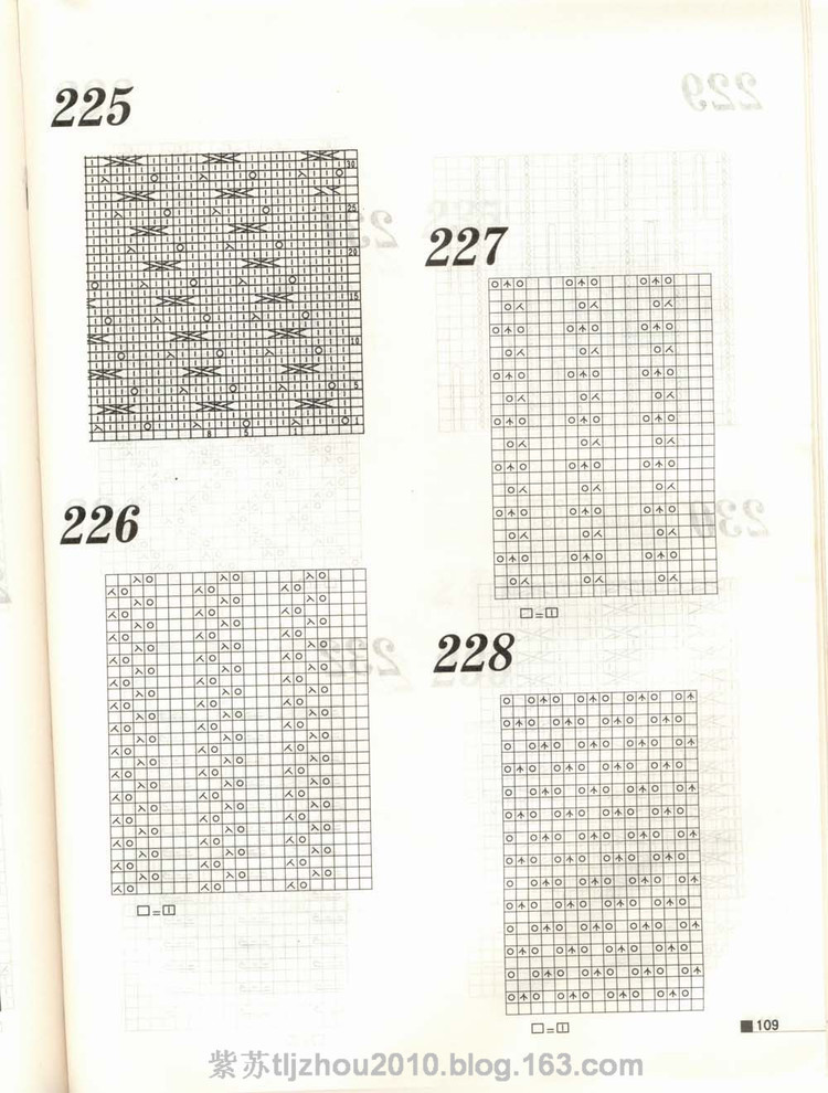 Knitting patterns---棒針花樣專輯（2） - 紫蘇 - 紫蘇的博客