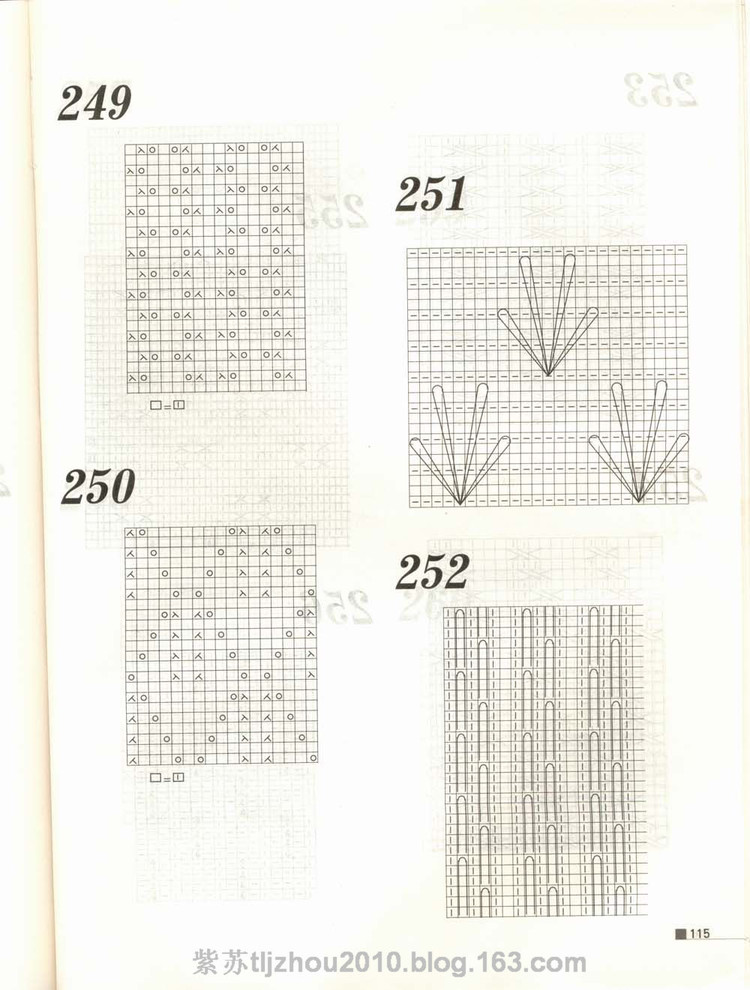 Knitting patterns---棒針花樣專輯（2） - 紫蘇 - 紫蘇的博客