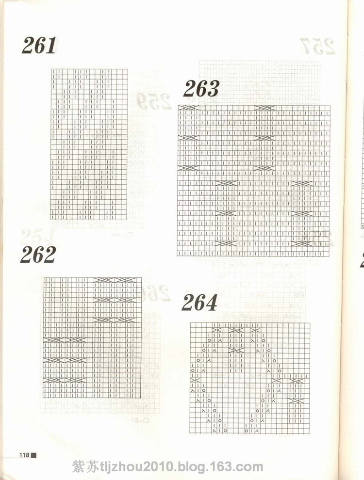 Knitting patterns---棒針花樣專輯（2） - 紫蘇 - 紫蘇的博客