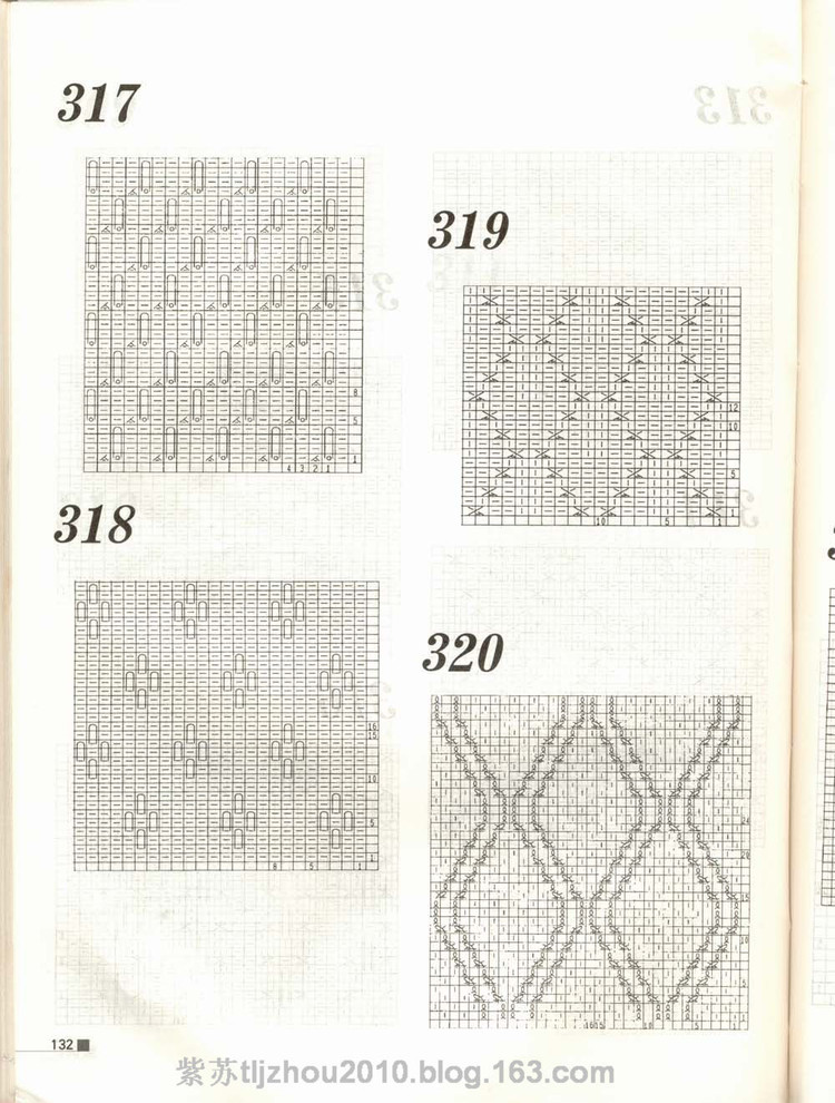 Knitting patterns---棒針花樣專輯（2） - 紫蘇 - 紫蘇的博客