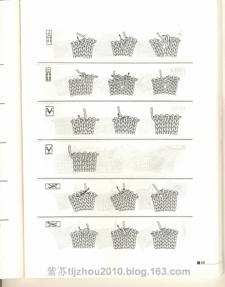 Knitting patterns---棒針花樣專輯（2） - 紫蘇 - 紫蘇的博客