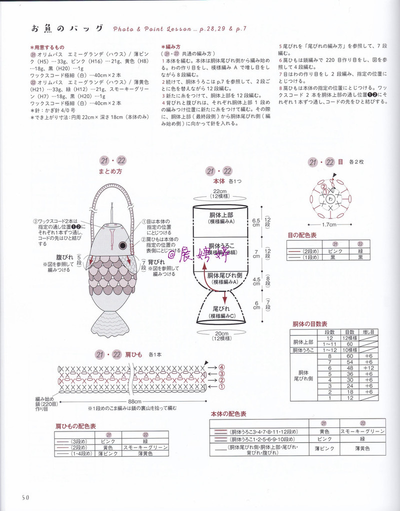 展娉婷：カンタン! かぎ針編み 子供が喜ぶ! キッズバッグ (アサヒオリジナル) - 展娉婷 - 展娉婷的鉤針世界