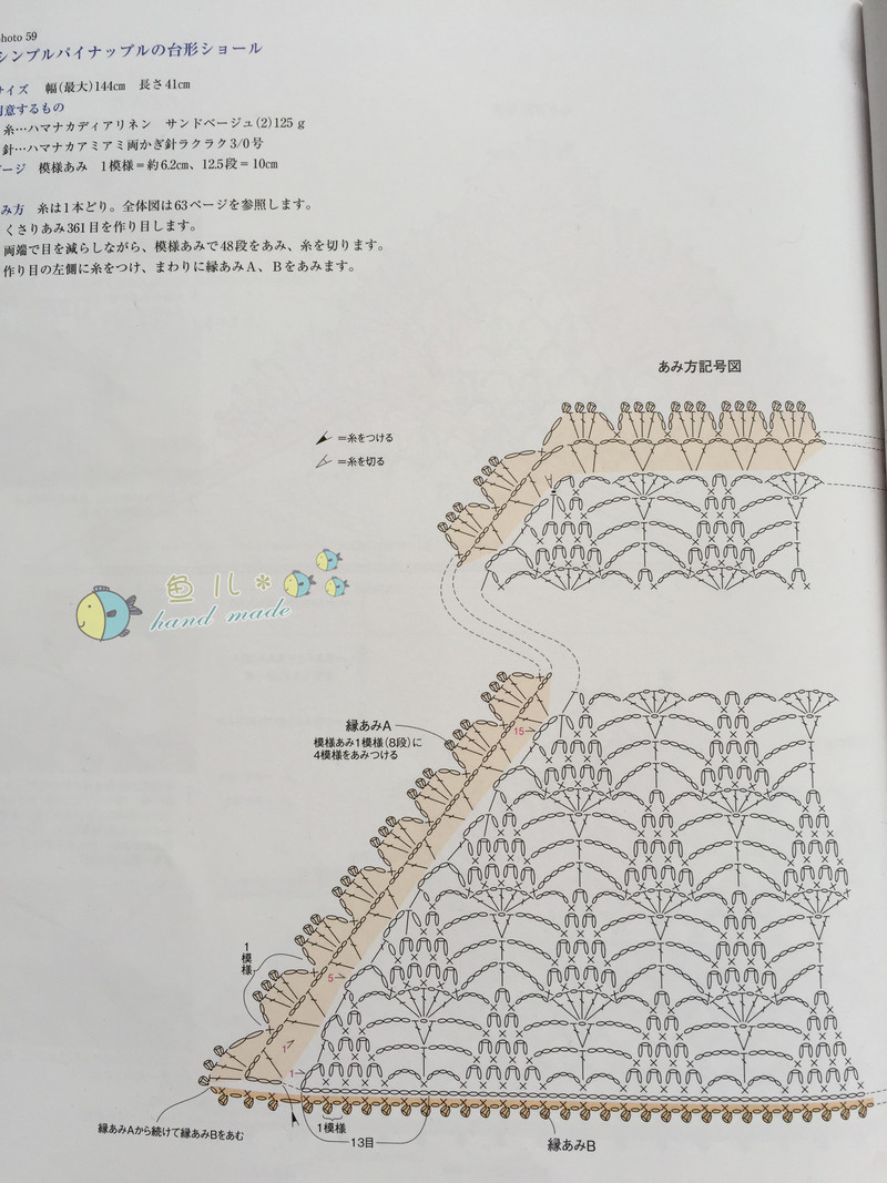 燕羽~~~小菠蘿披肩   33 - 魚兒 - 魚兒的小溪