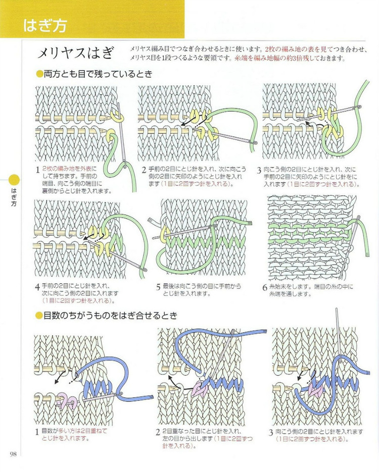 日文 棒針編織基礎(chǔ)大全  (2) - 紫蘇 - 紫蘇的博客