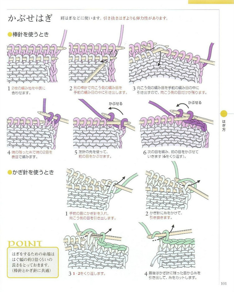 日文 棒針編織基礎(chǔ)大全  (2) - 紫蘇 - 紫蘇的博客