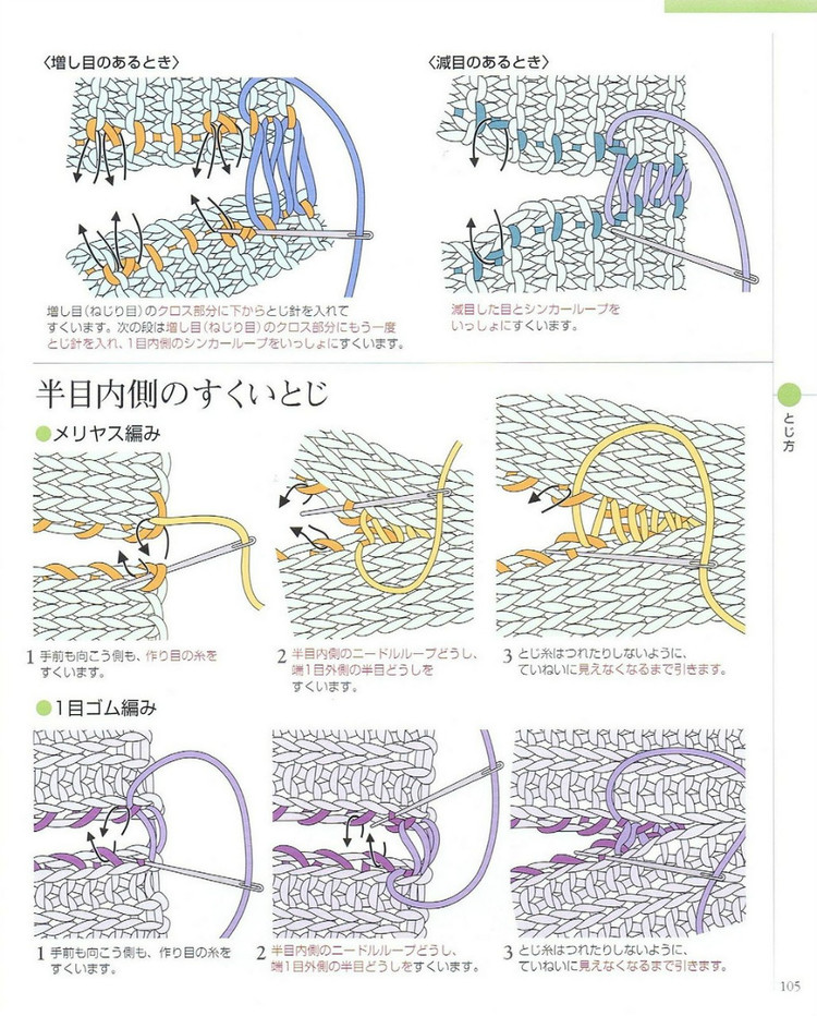 日文 棒針編織基礎(chǔ)大全  (2) - 紫蘇 - 紫蘇的博客