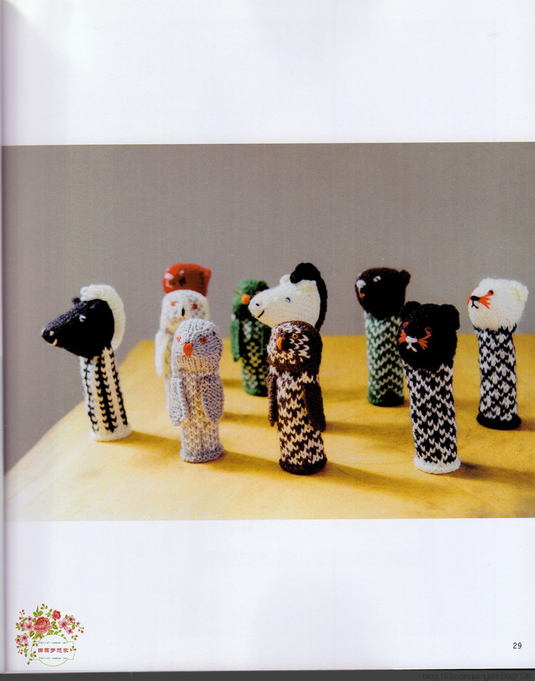 Nordic knit mittens, hats, animal Puppet 30 - 梨花帶雨翻譯 - 我的博客