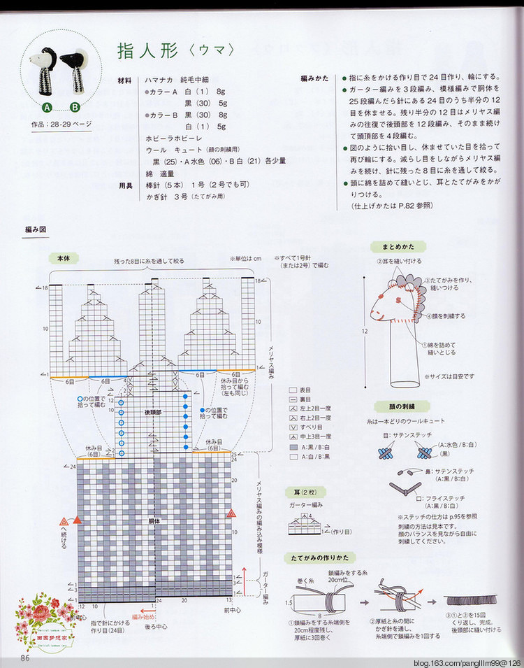 Nordic knit mittens, hats, animal Puppet 30 - 梨花帶雨翻譯 - 我的博客