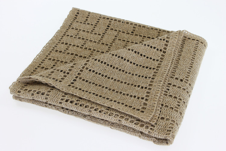 【轉(zhuǎn)載】Augustus Rectangular Shawl - 鉤針披肩 - 荷塘秀色 - 茶之韻